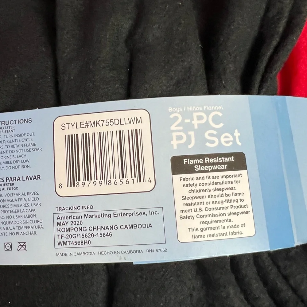 Disney Junior Mickey Mouse Two Piece Pajama Pants, size 12 Months, NWT